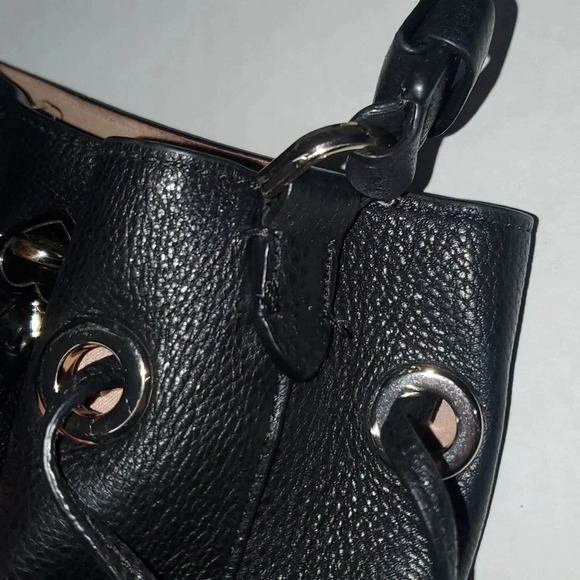 Kate Spade Marti Small Bucket Black Pebbled Leather - Picture 6 of 14